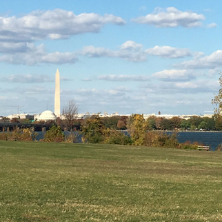 The Mount Vernon Trail is a great bike trails with views of DC. One of 10 fun ways to experience DC.