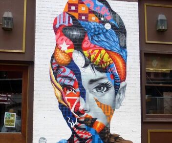 Eat on the Street in Greeley Square - One of 20 things to add to your NYC Bucket List.