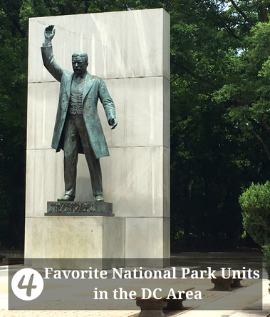 DC has many iconic national parks, but check out these 4 favorites in the area.  I especially like Wolf Trap, a beautiful outdoor venue for summer concerts and programs for kids. 