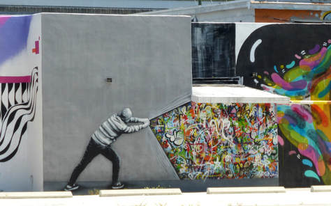 Street Art from the fabulous Wynwood Walls, Miami | 5 Cities in the USA with Fascinating Street Art #streetart