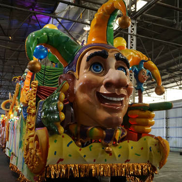 If you have never been to New Orleans, you should definitely visit Mardis Gras World. #visitneworleans