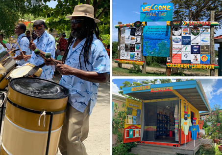 The colorful sights of St. John #USVI