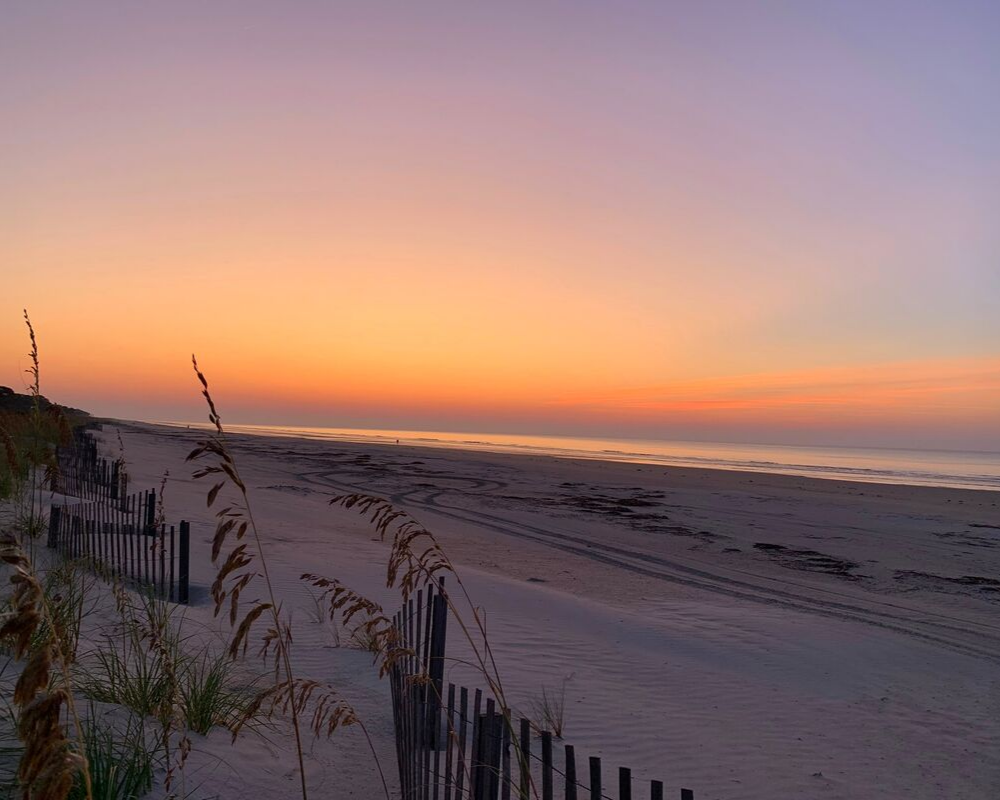 Beautiful sunrise on Hilton Head Island | Fun Things to Do in a Weekend on Hilton Head Island, South Carolina.