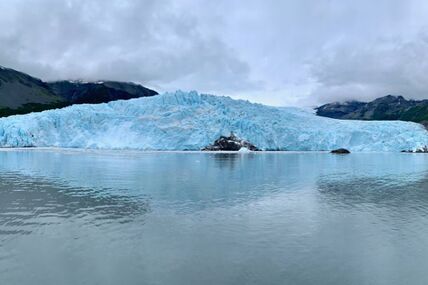 View of Aialik Glacier