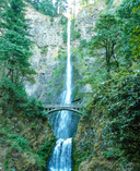 Multnomah Falls is even more beautiful in real life.