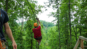 Zip Lining in Tennessee